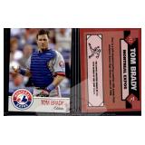 Tom Brady Baseball Rookie Promo Card