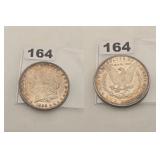 1898 Morgan Silver Dollar Toned Uncirculated