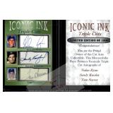 Iconic Ink Ryan Koufax Seaver Facsimile Autos