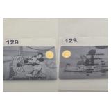 Steamboat Willie 1928 1/2000 oz .9999 Gold