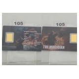 2026 LIBERIA 1/1000 OZ GOLD THE MAGICIAN RARE