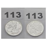 MONEY METALS EXCHANGE WALKING LIBERTY SILVER