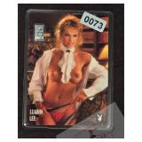 Luann Lee Playboy Card with 1gr Silver Bar