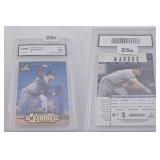 1997 Pinnacle Greg Maddux #3 GMA Gem MT 10