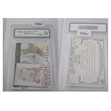 2011 Chipper Jones Hometown Heroes GMA 10 Gem