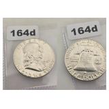 1963-D Franklin Silver Half Dollar Uncirculated