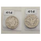 1903 Barber Half Dollar 90% Silver Coin US