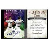 Shohei Ohtani Platinum Cuts Facsimile Auto