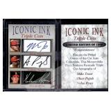 Iconic Ink Trout Pujols Ryan Facsimile Autos