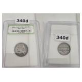 1956 Jefferson Nickel Uncirculated INB Slab