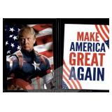 Donald Trump Captain America Promo Card