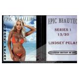 Lindsey Pelas Epic Beauties Trading Card