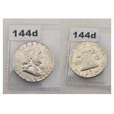 1963-D Franklin Silver Half Dollar Uncirculated