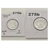 1990 China 5 Fen Aluminum Coin Uncirculated