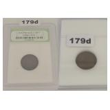 San Francisco Mint Copper Wheat Cent INB Slab