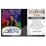 Caitlin Clark Platinum Cuts Facsimile Auto