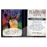 Kobe Bryant Platinum Cuts Facsimile Auto