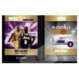 Kobe Bryant 1996 Rookie Phenoms NBA Rookie Card