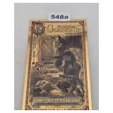 2025 Florida 1/2 Goldback 24K Gold 1/2000