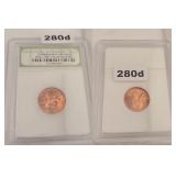 2009-D Lincoln Copper Penny BU Professional 1c