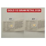 2003 Princess Diana Proof Gold 0.5g Coin 585