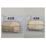 USA Flag 1 oz Total 999 Fine Silver Bullion Bar