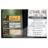 Henderson Jackson McGwire Iconic Ink Autos