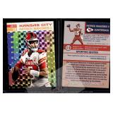 Patrick Mahomes Gold Prism Style Promo Rookie