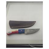 Handmade Damascus Steel Custom Hunting Knife