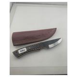 Custom Fixed Blade Hunting Knife With Sheath