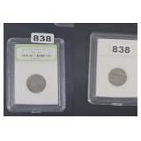 1947 Jefferson Nickel INB Graded Slabbed Coin