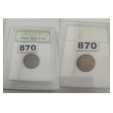 1950 LINCOLN WHEAT CENT COPPER PENNY SLABBED