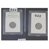 Early Jefferson Nickel 1948 INB Slabbed Coin