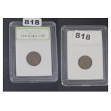 1930-1939 Early Lincoln Cent Copper Coin INB