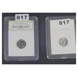 1974-D Roosevelt Dime INB Brilliant Unc Slab