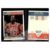 Michael Jordan 1987-88 Fleer REPRINT Card
