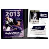 Shohei Ohtani 2013 High School Promo Rookie
