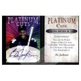 Bo Jackson Platinum Cuts Facsimile Auto