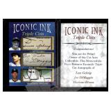 Gehrig DiMaggio Rivera Iconic Ink Autos
