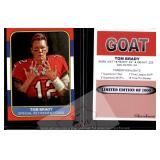 Tom Brady Sports Journal Retirement Card
