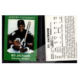 Bo Jackson 1986 Auburn Promo Rookie Card