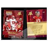 Brock Purdy 2022 Gold Lightning Rookie Card