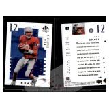 Tom Brady 2000 SP Authentic REPRINT Card