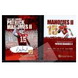 Mahomes 2017 Autograph Collections Facsimile