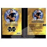 Tom Brady 1999 Rookie Phenoms Gold Reprint