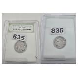 Indian Head Buffalo Nickel 1913-1938 INB Slab