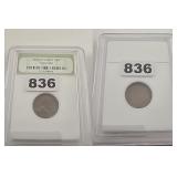 Lincoln Wheat Cent Copper Coin INB Slabbed 836