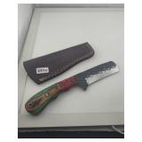 Custom Fixed Blade Cleaver Knife With Sheath
