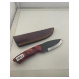 Custom Handmade Steel Rasp Knife Leather Sheath