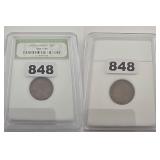 Lincoln Wheat Cent Copper Coin INB Slabbed 848